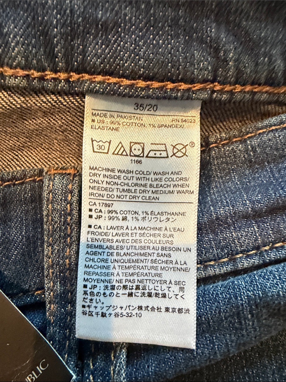 BANANA Republic Dark Blue Women's Straight-Leg Jeans - Picture 5 of 10
